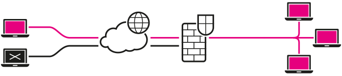 Grafik - Firewall Lösungen