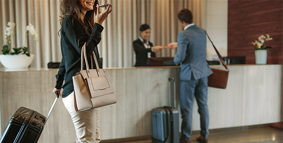 Unterwegs mit Festnetznummer erreichbar mit Magenta Business
