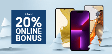 Bis zu 20% XMas Bonus
