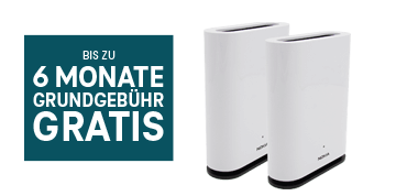 Bis zu 6 Monate Grundgebühr gratis