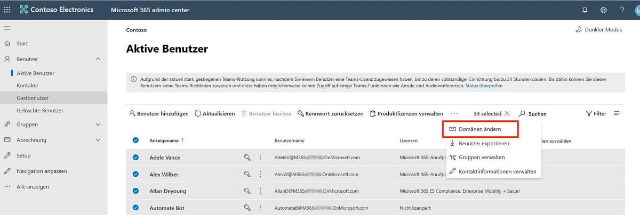 Screenshot FAQ Eigene Domain