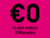 Keine Grundgebühr für die ersten 3 Monate