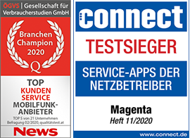connect Testsieger Service-Apps der Netzbetreiber 2020