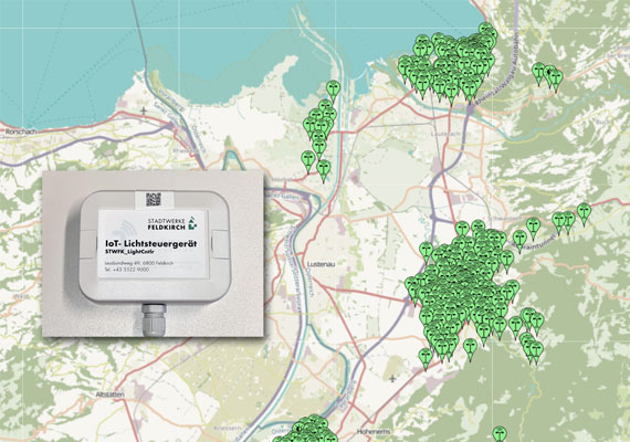 IoT Feldkirch Straßenbeleuchtung