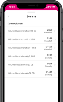 Mein Magenta App Dienste