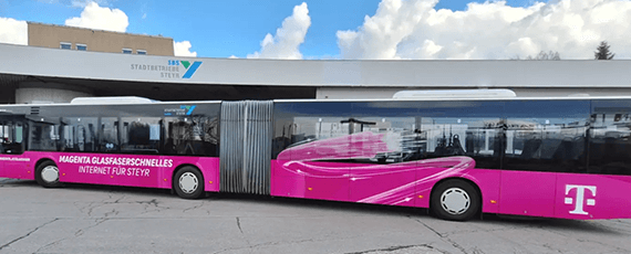 Magenta Fiber-Bus