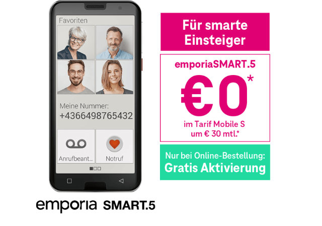 emporia Smart5 um €0 emporia Smart5 um €0