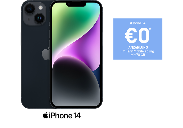 iPhone 14 um €0 Anzahlung