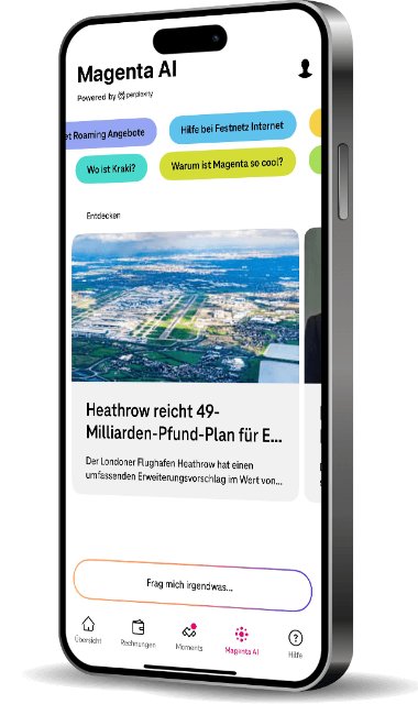 Magent AI in der App