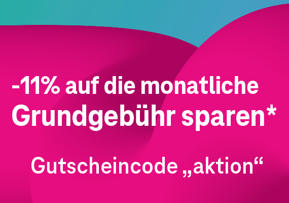 -11% auf die monatliche Grundgebühr bei Smartphone sparen