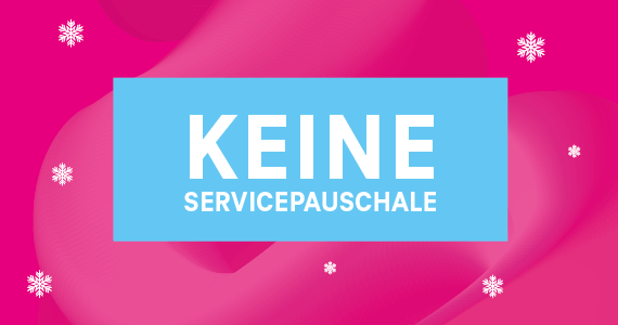 Keine Servicepauschale