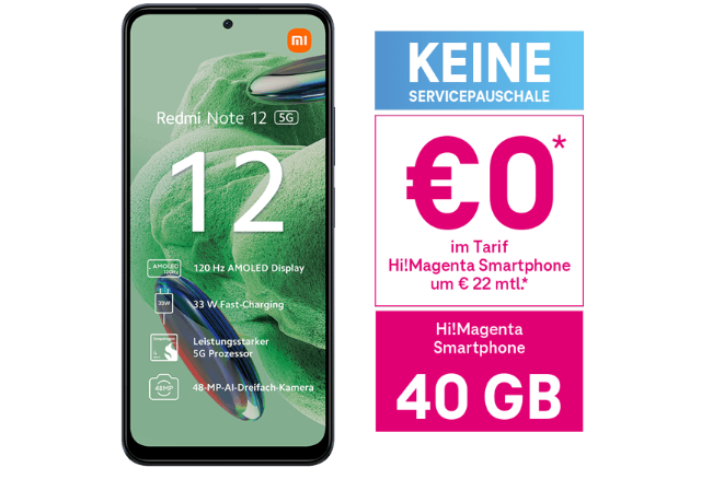 Redmi Note 12 um €0