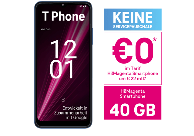 T Phone um €0