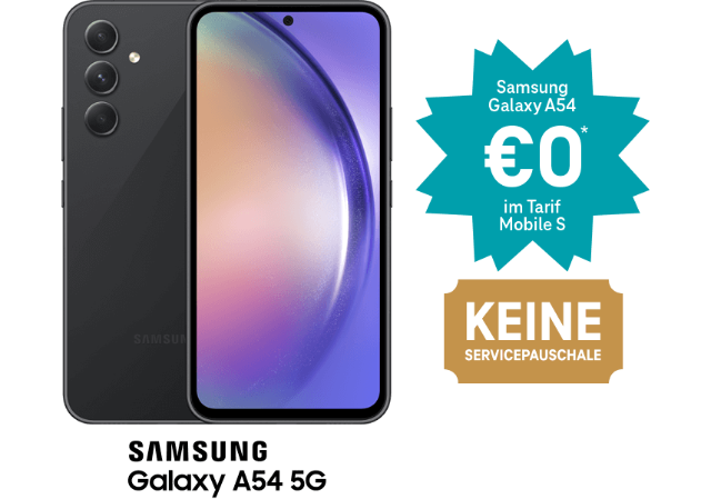 Samsung Galaxy A54 um €0