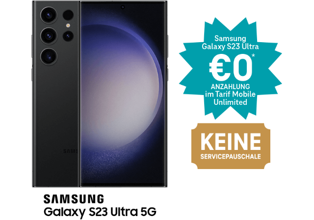 Samsung Galaxy S23 Ultra um €0
