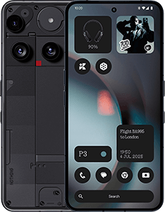 Produktabbildung Vorder-/Rückseite Nothing Phone 3