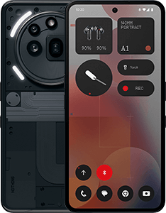 Produktabbildung Vorder-/Rückseite Nothing Phone 3a