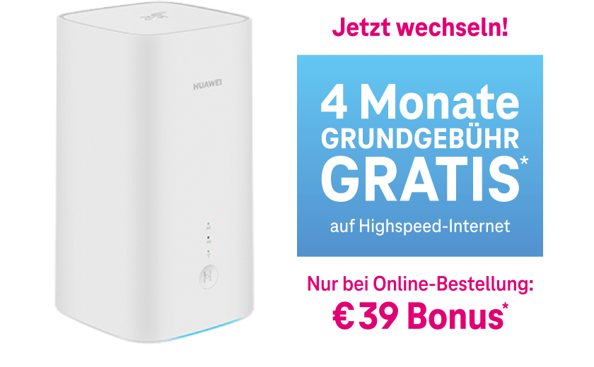 €0 Grundgebühr für die ersten 2 Monate