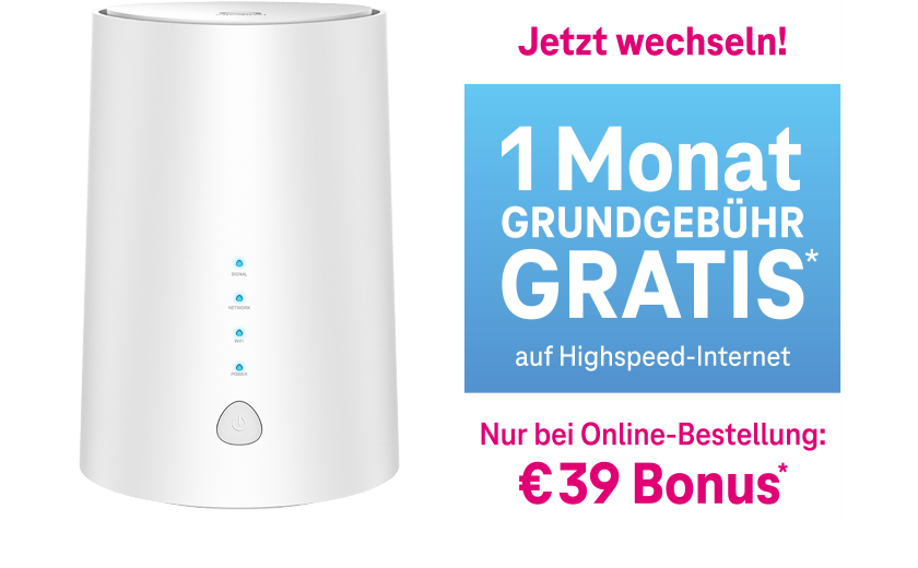 €0 Grundgebühr für die ersten 2 Monate