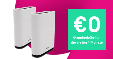 € 0 Grundgebüh für die ersten 4 Monate