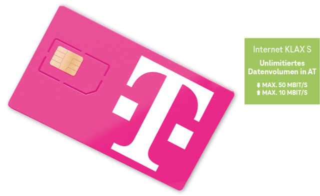 Internet Wertkarte Klax - ohne Bindung | Magenta