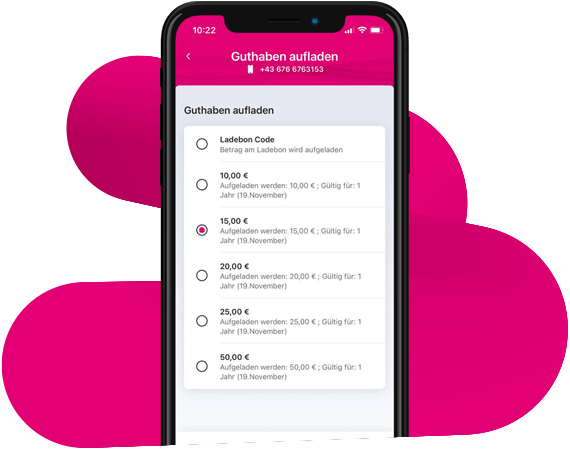 Mein Magenta App Guthaben aufladen