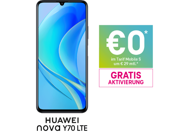 Huawei Nova Y70 LTE um €0