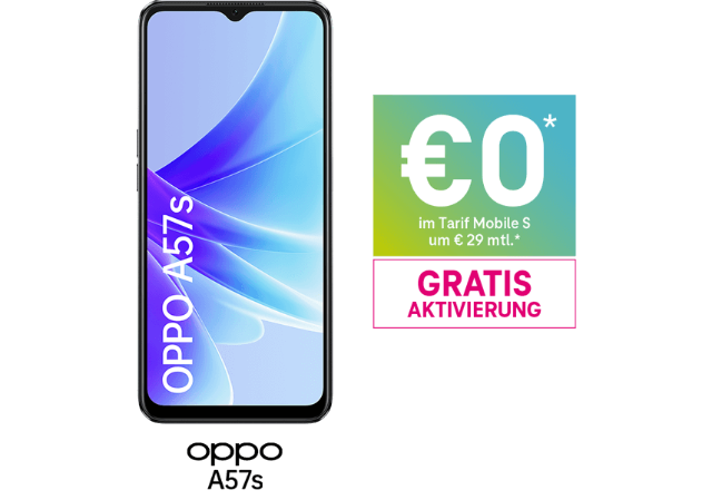 Oppo A57s um €0 Oppo A57s um €0