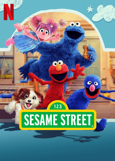 Filmposter der Sesamstraße auf Netflix