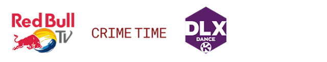 Logos der Kanäle RedBull TV, Crime Time, DLX Dance