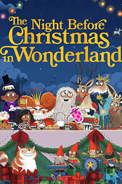 Filmposter - The Night Before Christmas in Wonderland