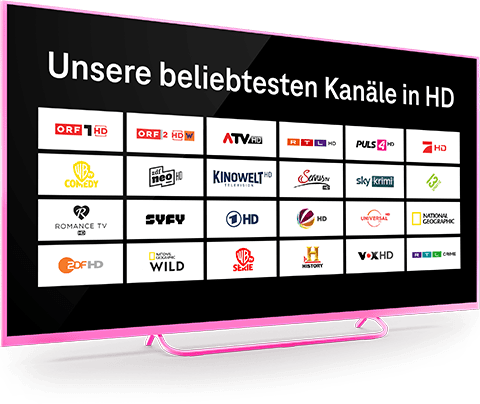 Unsere beliebtesten Kanäle in HD