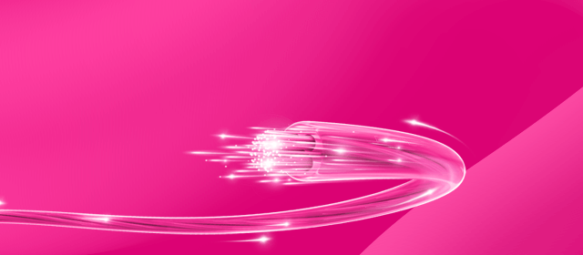 Glasfaser Illustration eines Glasfaserkabels