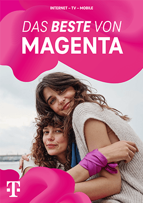 Internet, TV und Mobile. Das Beste von Magenta.