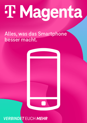 Magenta Folder Smartphone