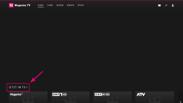 Magenta TV - Jetzt im TV