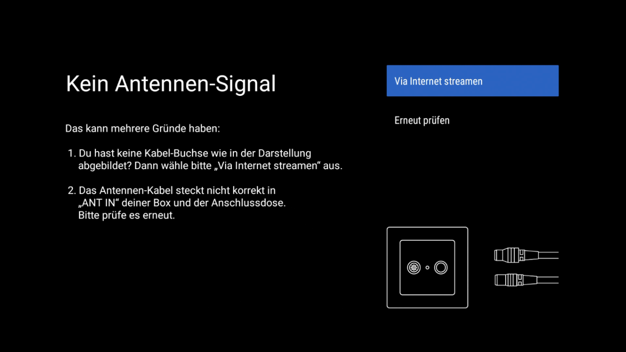 TV Box einrichten Magenta