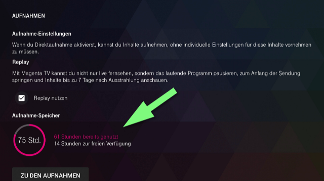 Magenta Tv Aufnehmen Auf Externe Festplatte TV FAQ | Magenta
