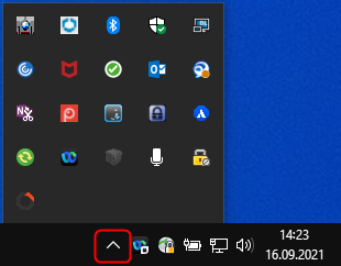Windows - aktive Programme Hintergrundprogramme
