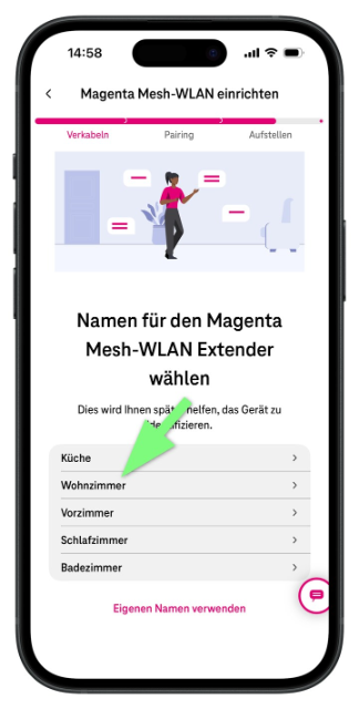 Magenta Mesh - Installation Schritt 15