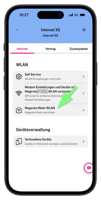 Magenta Mesh - Installation Schritt 1