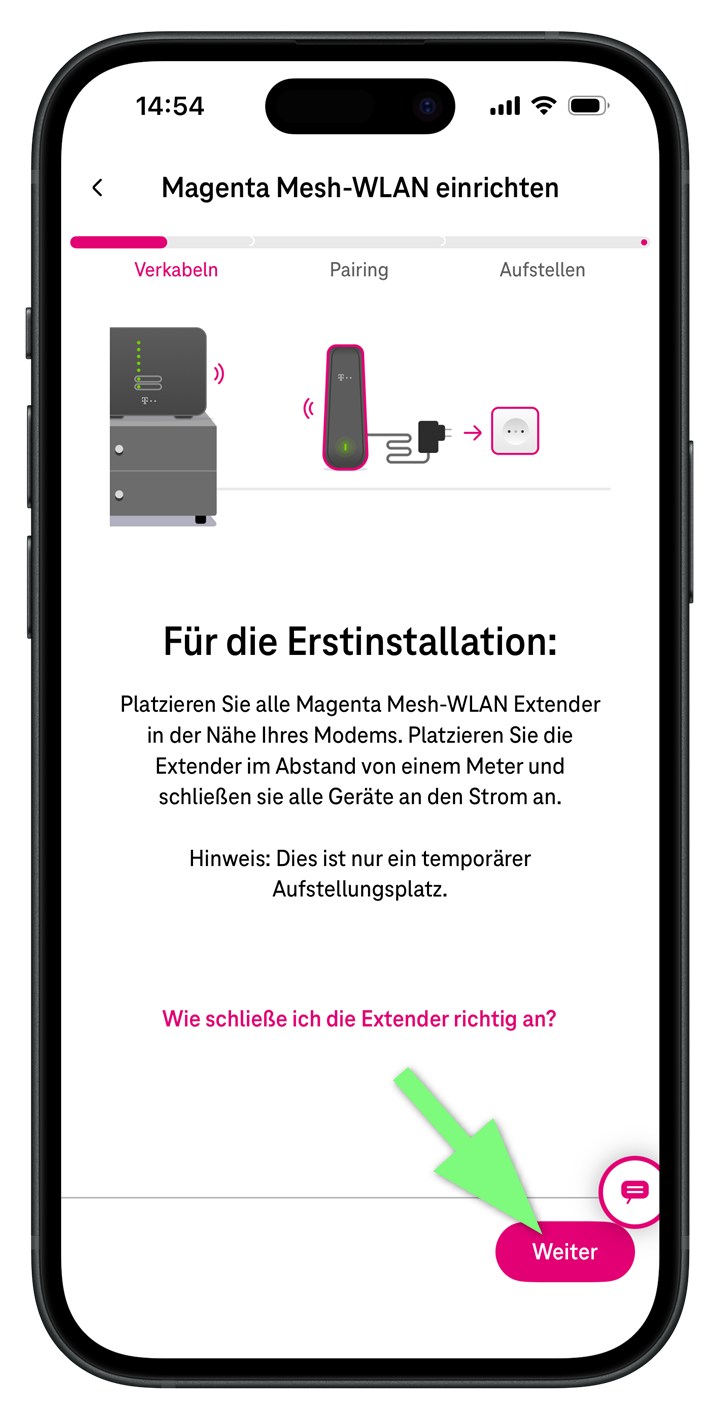 Mesh WIFI für Mobiles-Internet im ganzen Haus