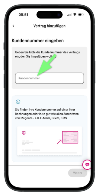 Mein Magenta App - Registrierung Schritt 10