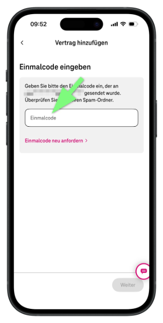 Mein Magenta App - Registrierung Schritt 13