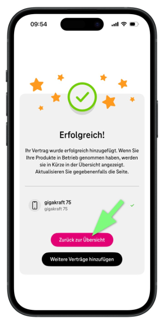 Mein Magenta App - Registrierung Schritt 16