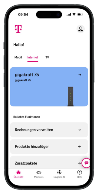 Mein Magenta App - Registrierung Schritt 18