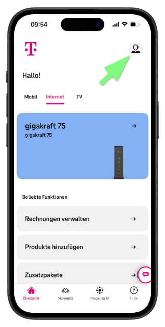 Mein Magenta App - Registrierung Schritt 19