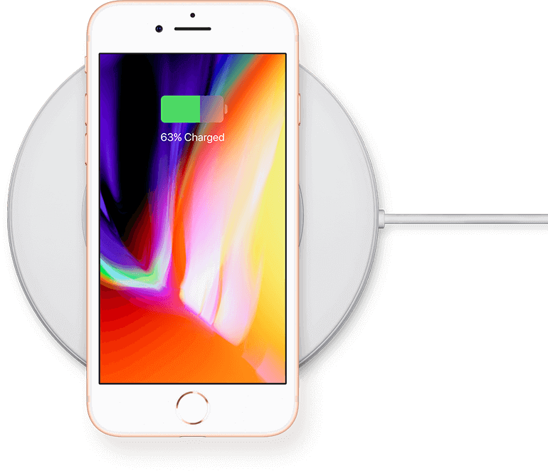 Apple iPhone 8 - Kabelloses Laden Apple iPhone 8 - Kabelloses Laden