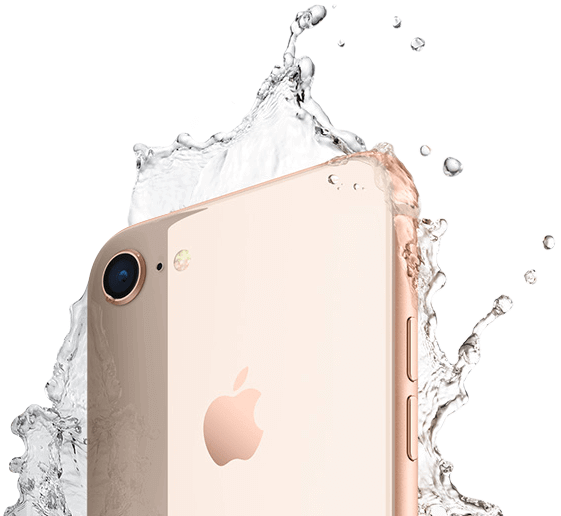 Apple iPhone 8 - Schutz vor Spritzwasser und Staub Apple iPhone 8 - Schutz vor Spritzwasser und Staub