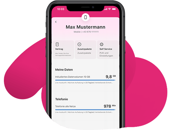 Mein Magenta App Uebersicht Screen